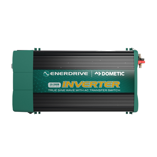 Enerdrive | Dometic 2000W 12V True Sine Wave Inverter with AC Transfer & Safety Switch