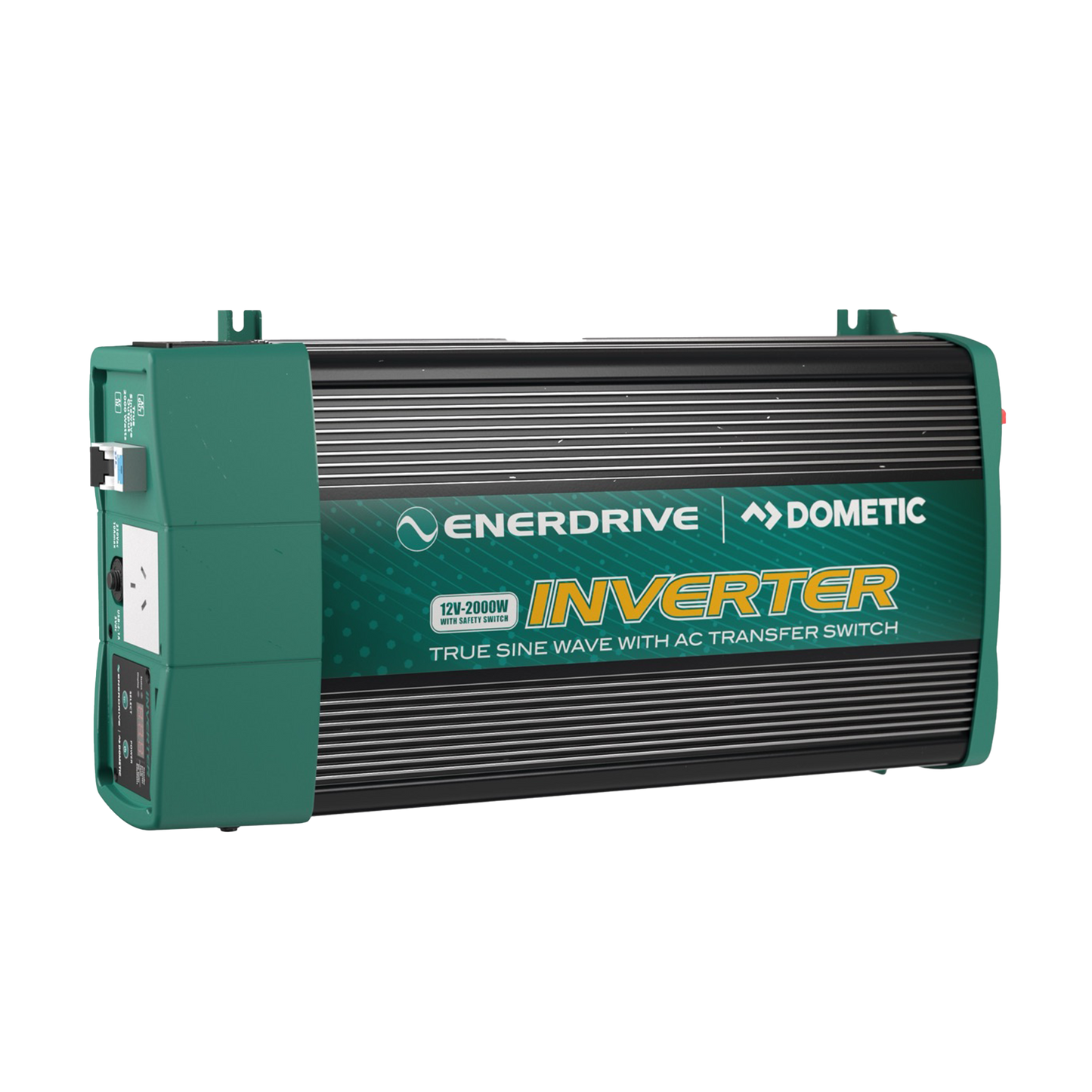 Enerdrive | Dometic 2000W 12V True Sine Wave Inverter with AC Transfer & Safety Switch