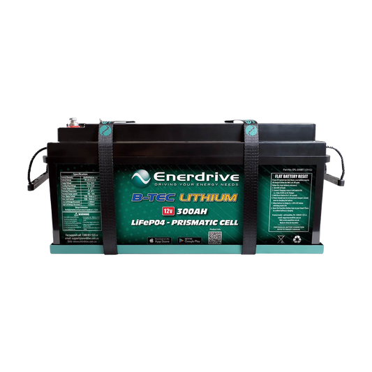 Enerdrive Dometic B-TEC 12V 300Ah G2 Lithium Battery